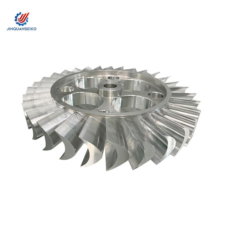OEM&ODM Precision Gas/Jet Turbines/Prototype/Water Pump Impeller 5 Axis CNC Machining Service