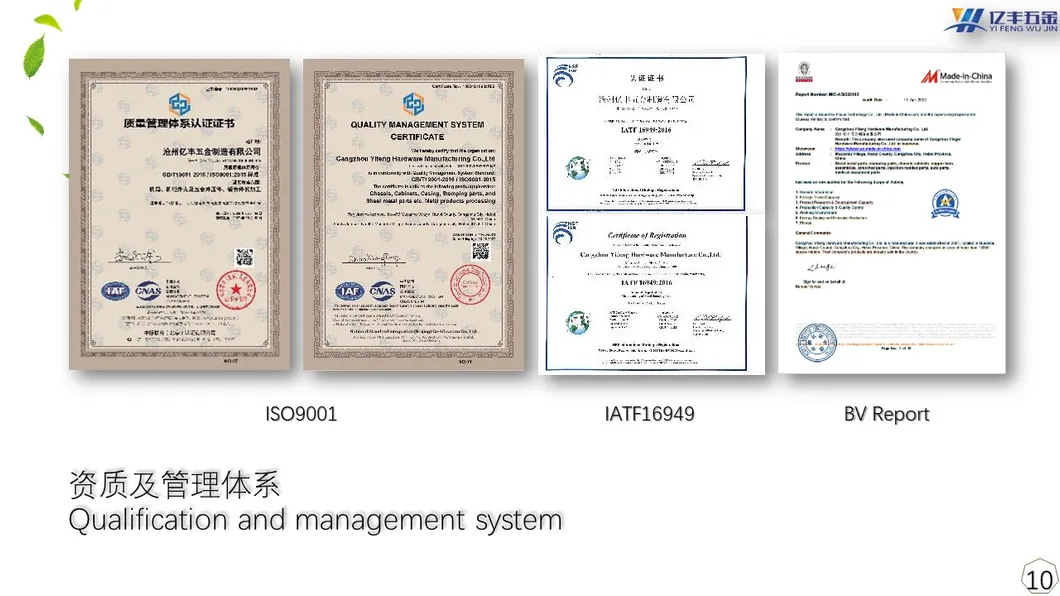 ISO 9001 Certification