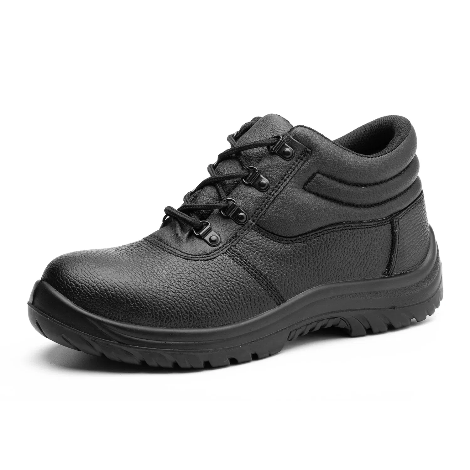 High Cut Leather Steel Toe Work Safety Jogger Footwear