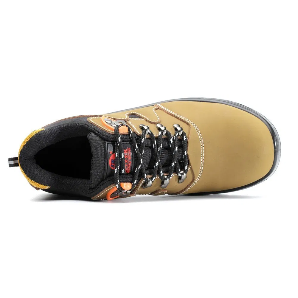 Steel Toe Safety Footwear with Nubuck Waterproof Cow Leather