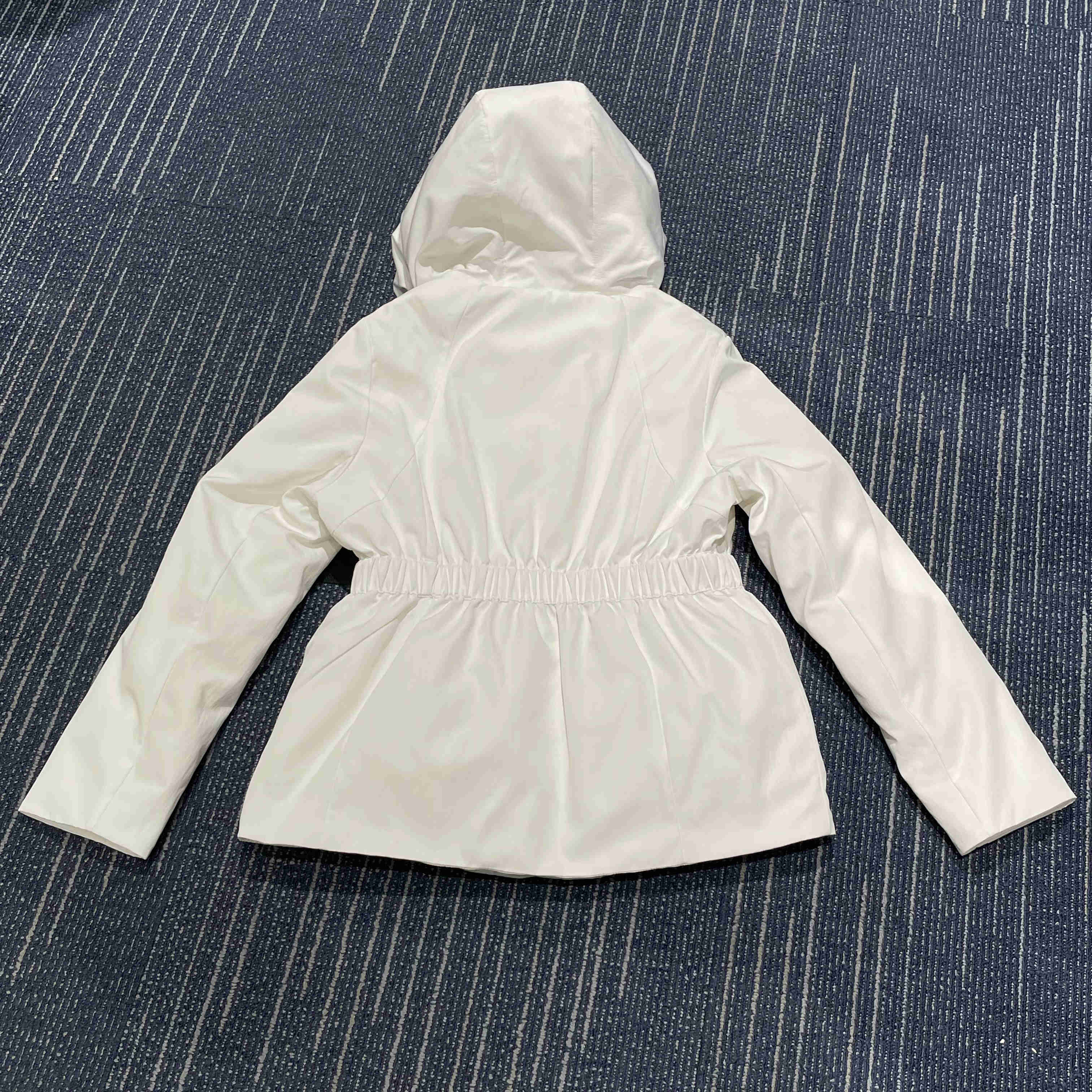 Custom logo Luxury White Down Jacket Women's Winter Coat for Ladies Doudoune Femme Piumino Donna