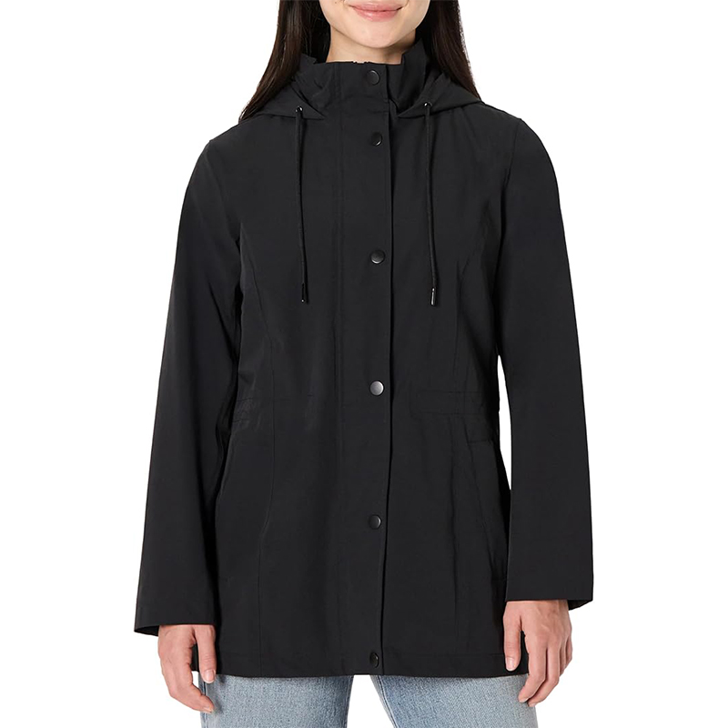 New Arrival Unique Design Women's Knitted Breathable Parka Puffer Quilted Jacket with Detachable Hat Winter