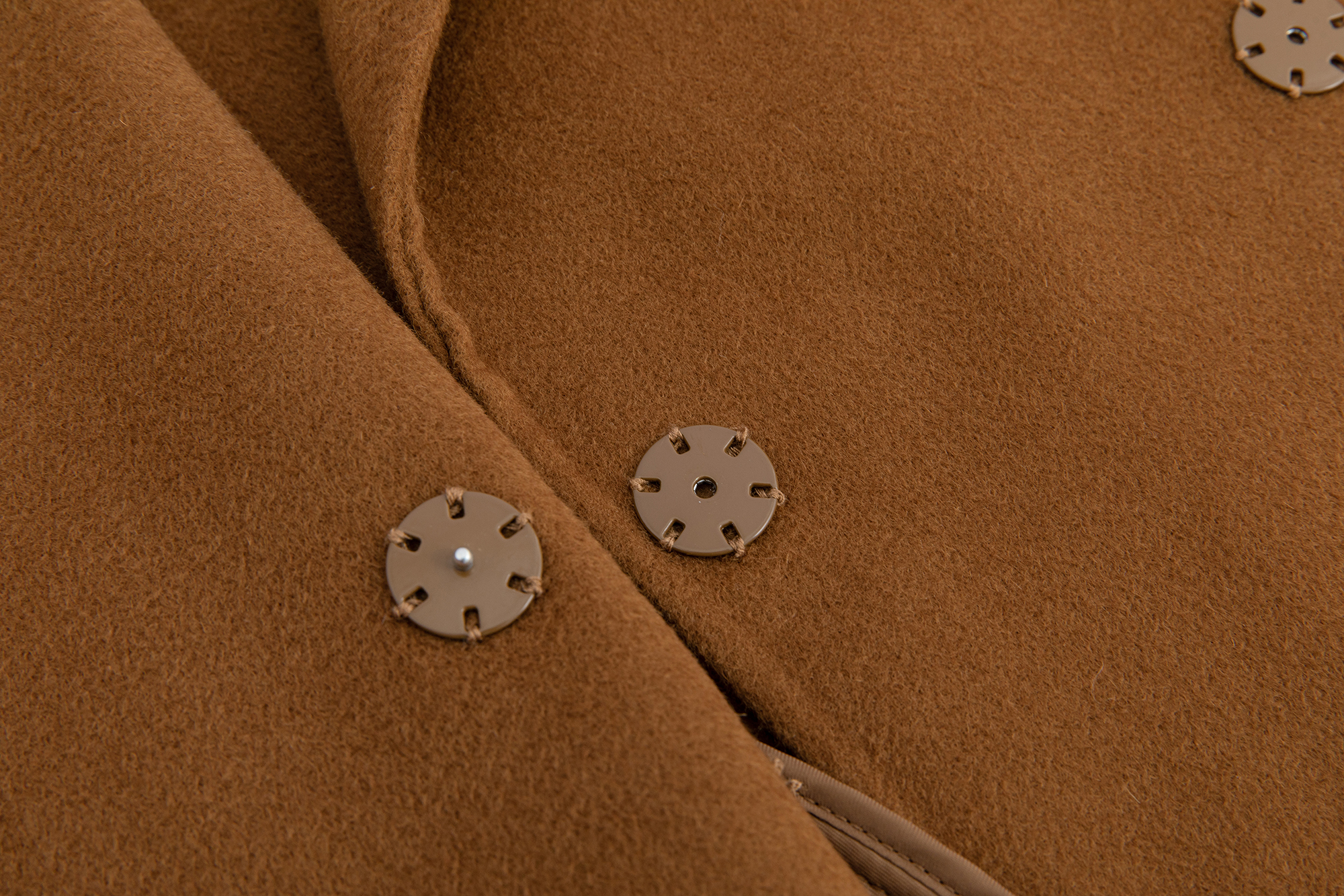 Wool Coat Detail View 3