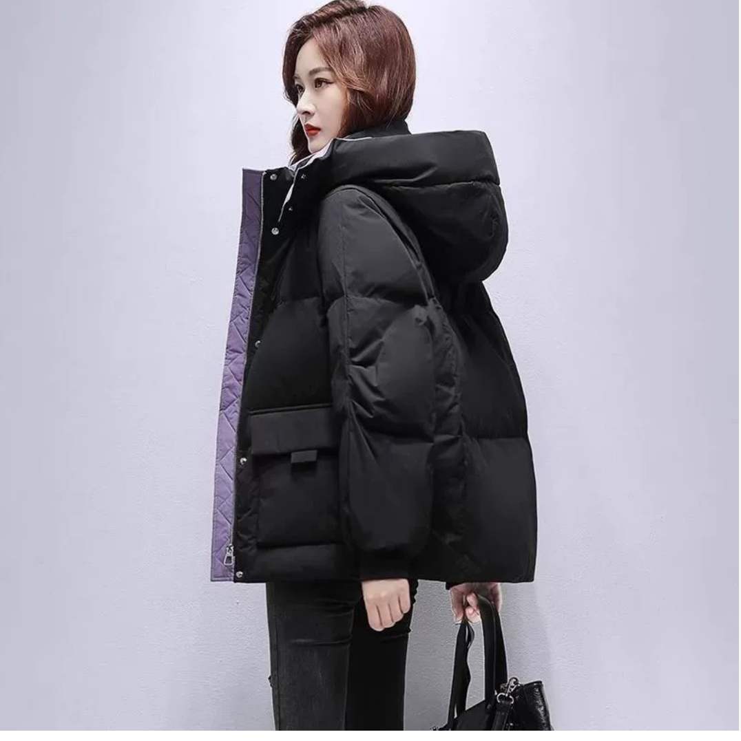 Short Down Jacket For Women In Winter, Slimming, Fashionable, Plus-size, Suitable For Petite Women