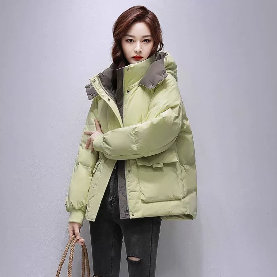 Short Down Jacket For Women In Winter, Slimming, Fashionable, Plus-size, Suitable For Petite Women