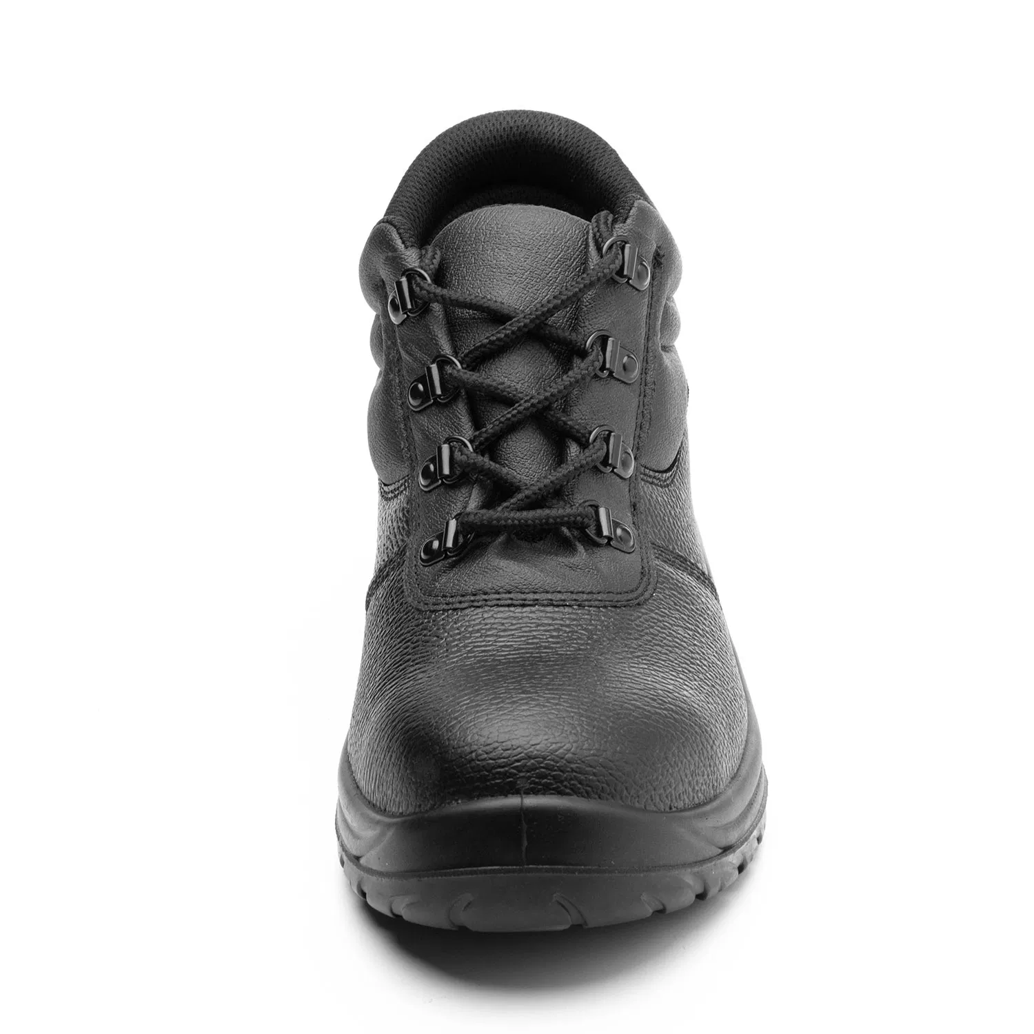 High Cut Leather Steel Toe Work Safety Jogger Footwear