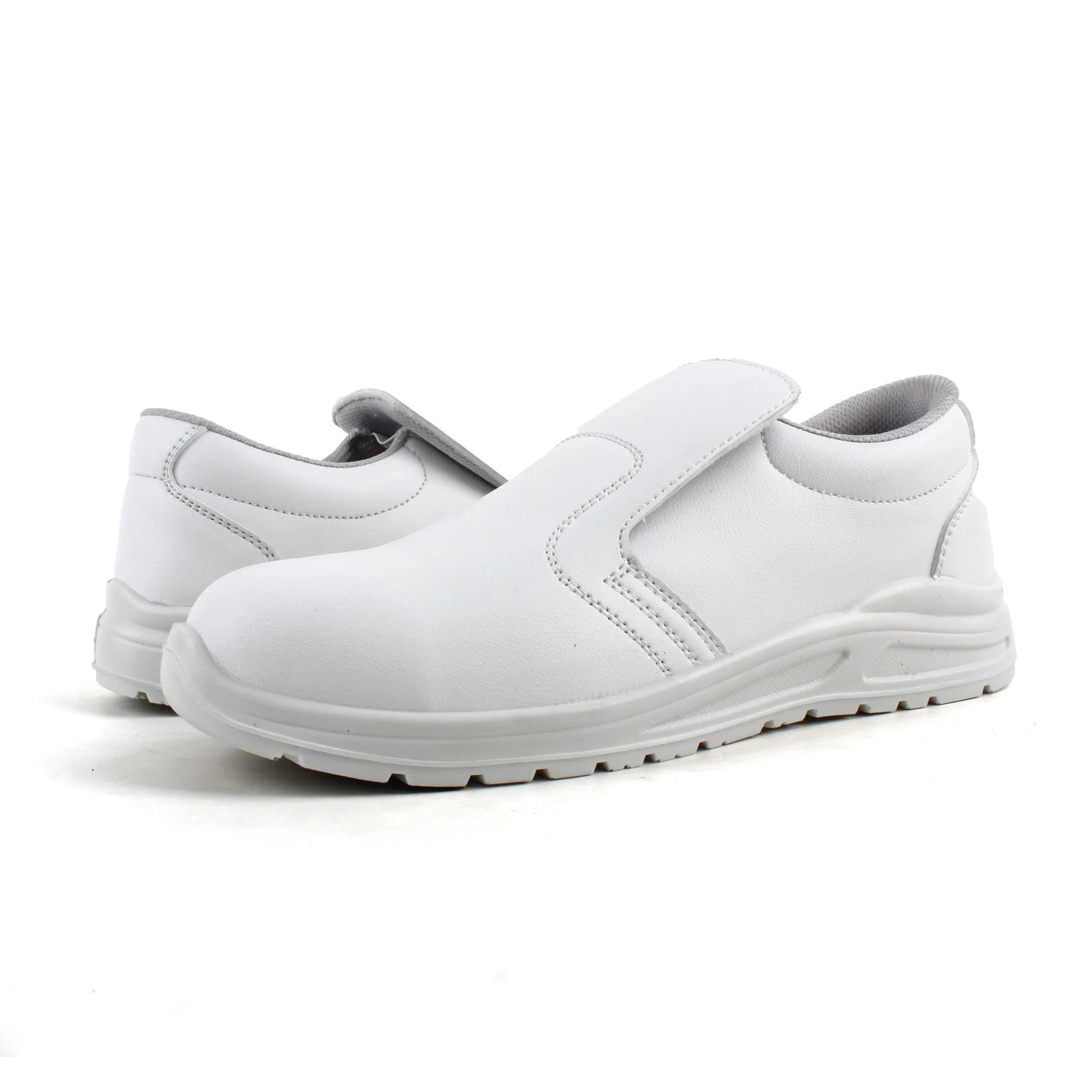 White Microfiber Upper Food Company Nurse S2 Protection Water-Proof Safety Footwear