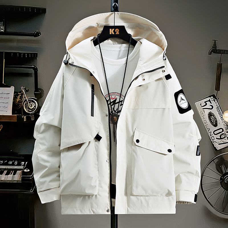 Women's Versatile Multi-pocket Soft Shell Jacket Windproof Jacket Waterproof Work Jacket Outdoor Hiking Windproof Jacket