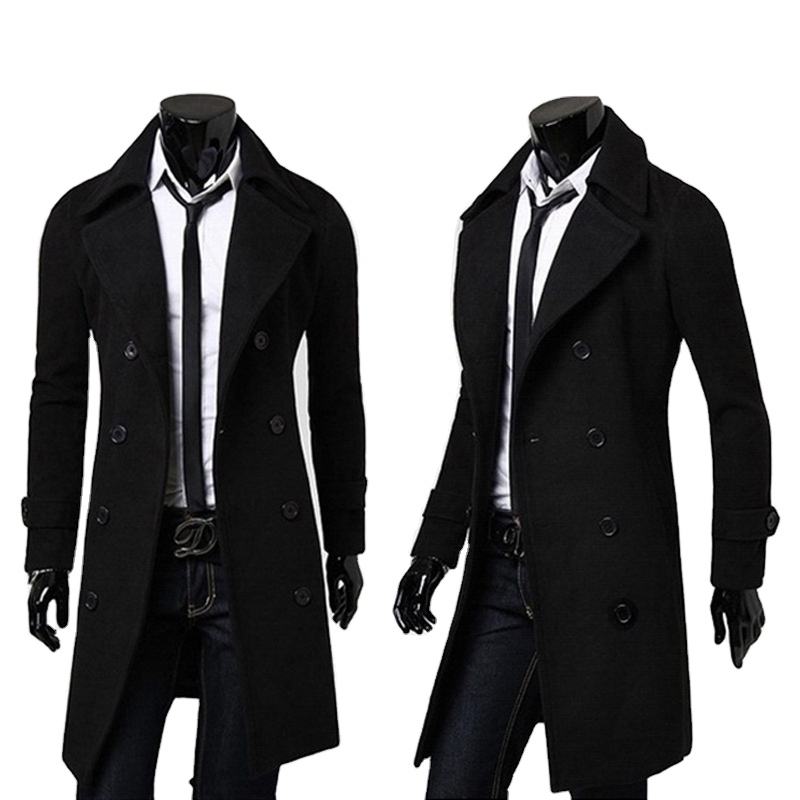 Wool Long Coat Style 4
