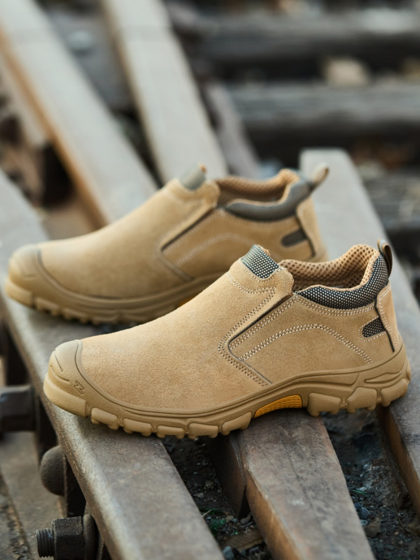 Jy813 Comfortable Fabric EVA Safety Footwear for Machinery Manufacturing