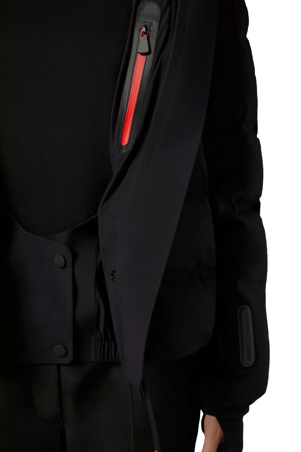 Women's Down Jacket Material Close-up