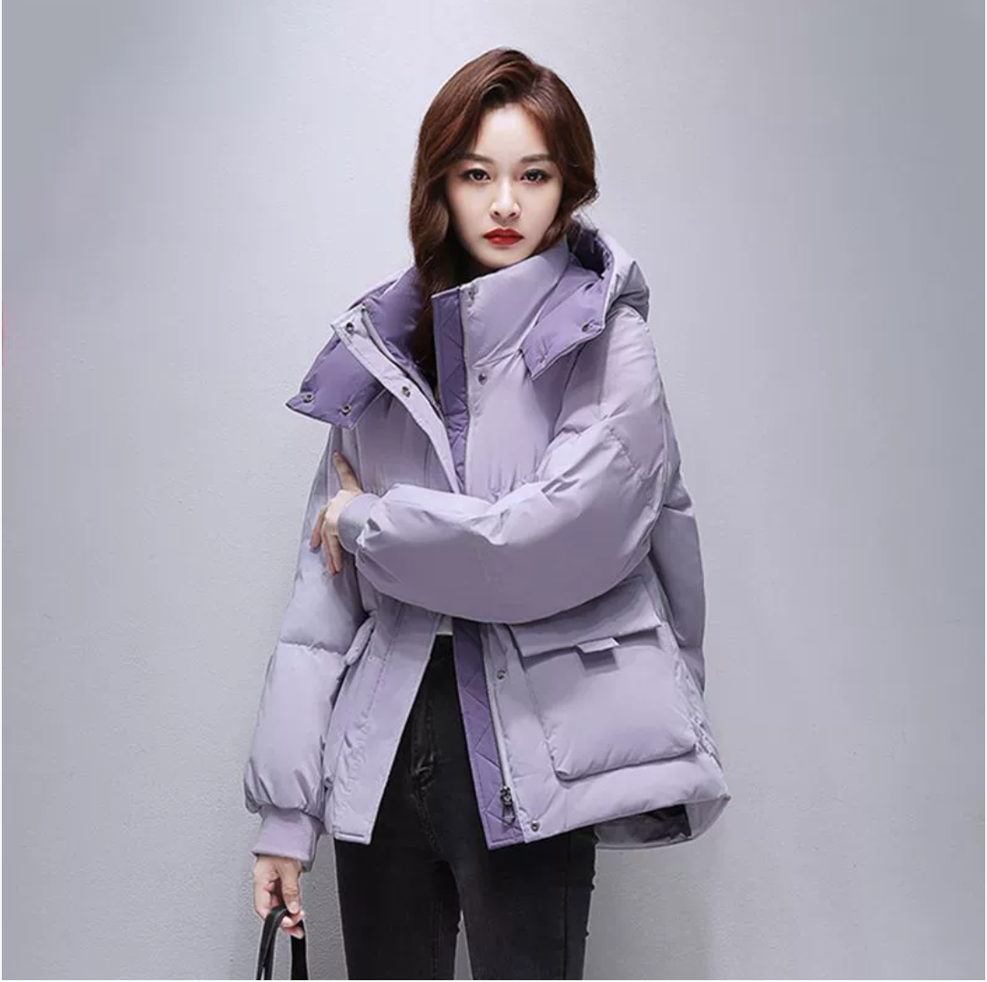 Short Down Jacket For Women In Winter, Slimming, Fashionable, Plus-size, Suitable For Petite Women