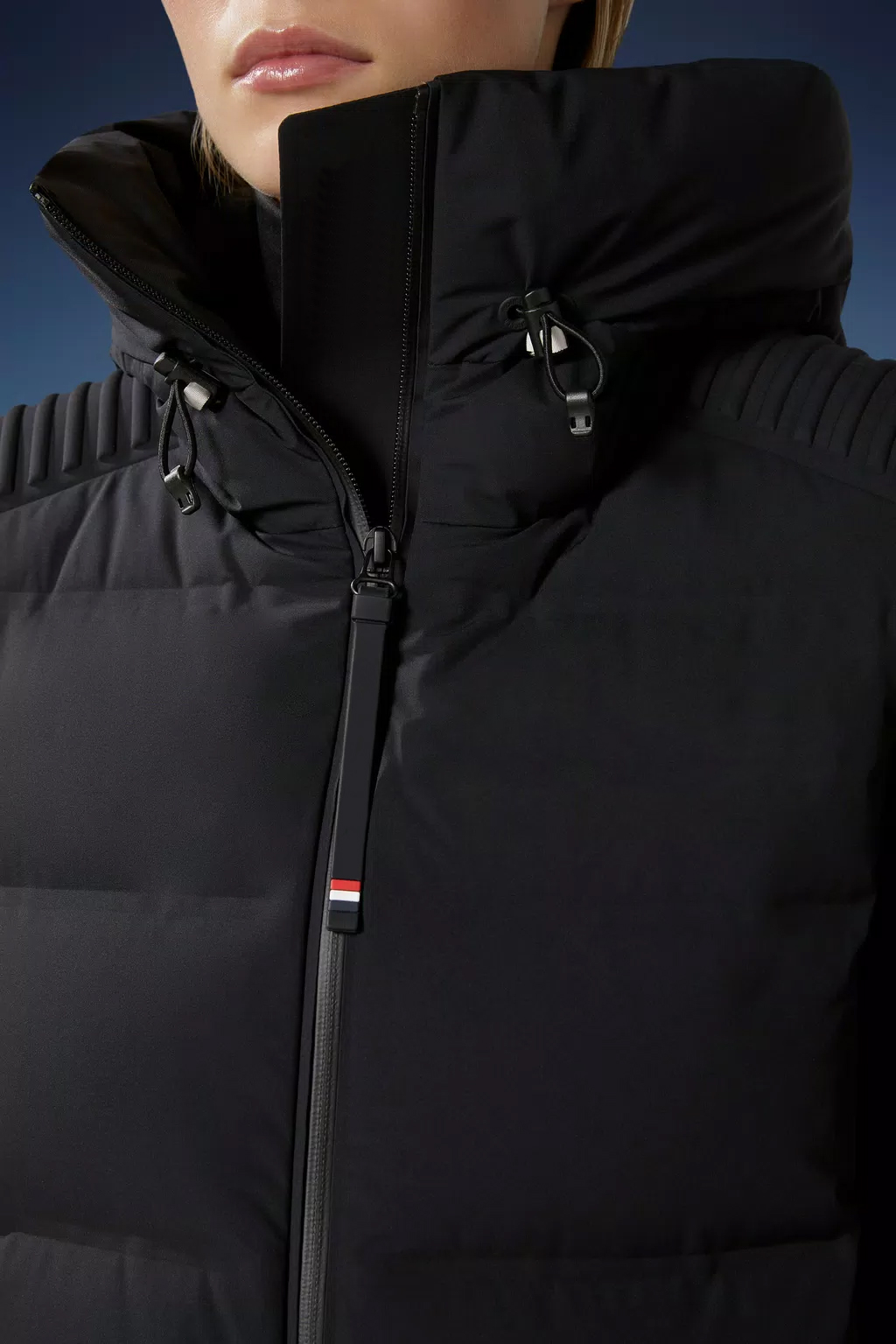 Women's Down Jacket Hood View