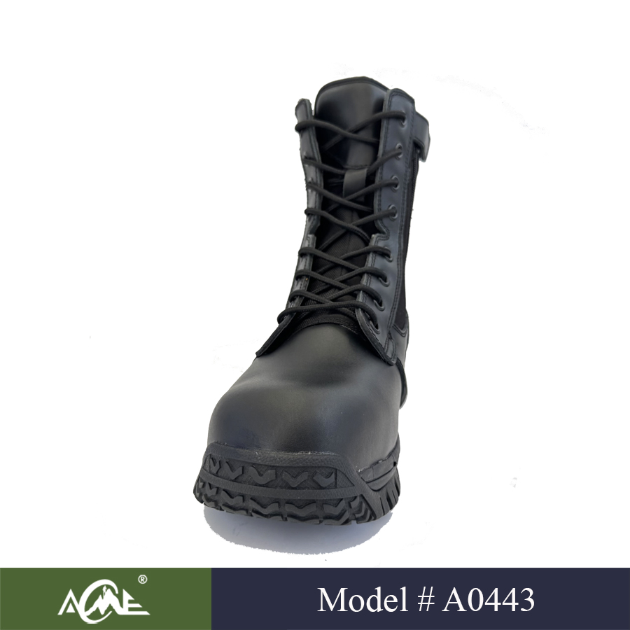 MID-Calf Boots: Genuine Leather Waterproof Combat Footwear for Men
