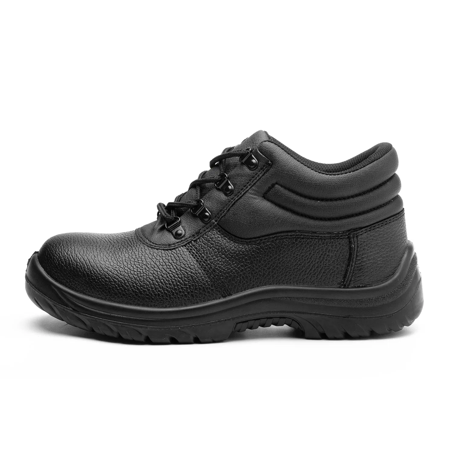 High Cut Leather Steel Toe Work Safety Jogger Footwear