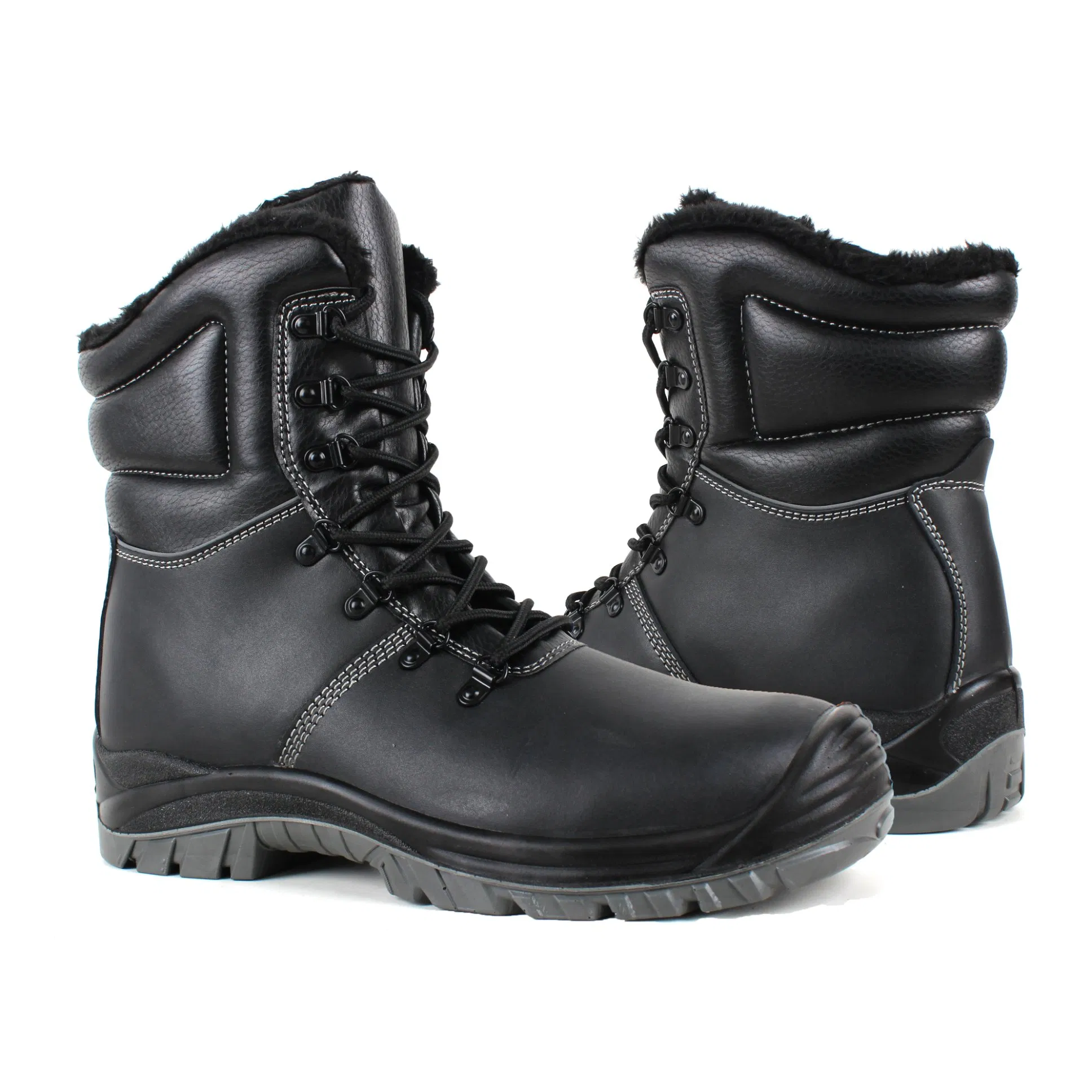 Winter High Quality Leather Upper S3 Protection Water-Proof Safety Footwear