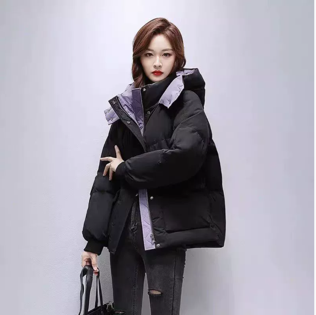 Short Down Jacket For Women In Winter, Slimming, Fashionable, Plus-size, Suitable For Petite Women