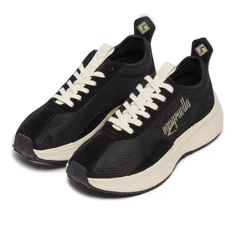 Sneakers Running Footwear with EVA Rubber Air Cushion Outsole Factory