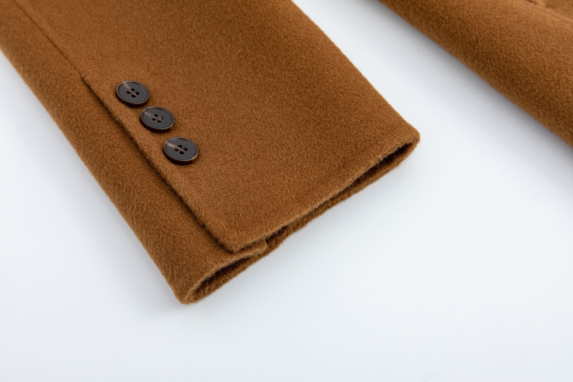 Wool Coat Detail View 2
