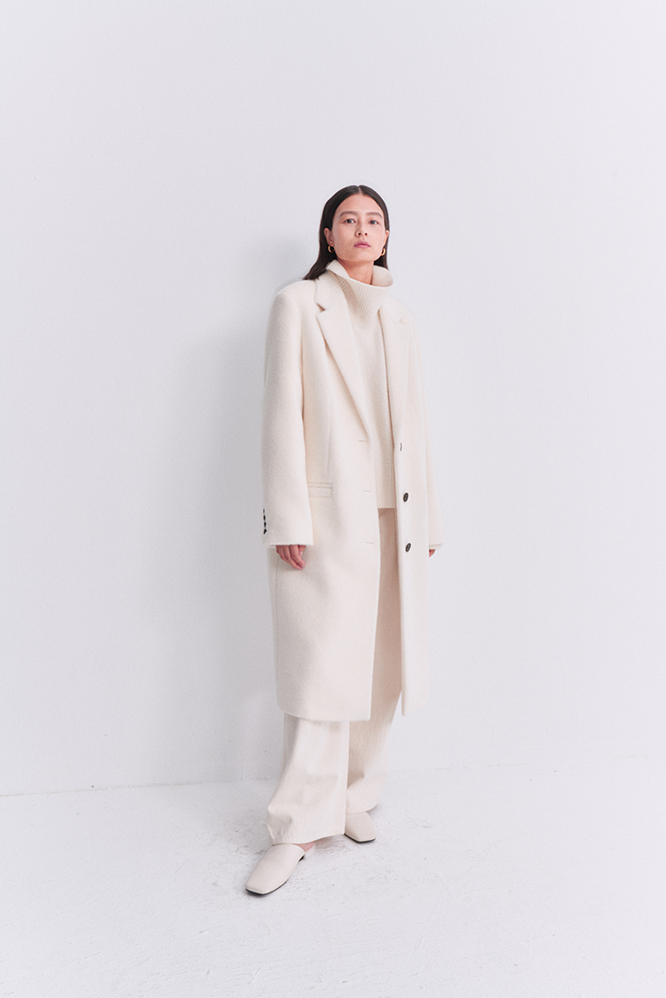 White Albaca Fabric