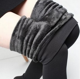 Hot Sale Thermal Thick Winter High Waist Women Fleece Lined Leggings Tights Pantyhose