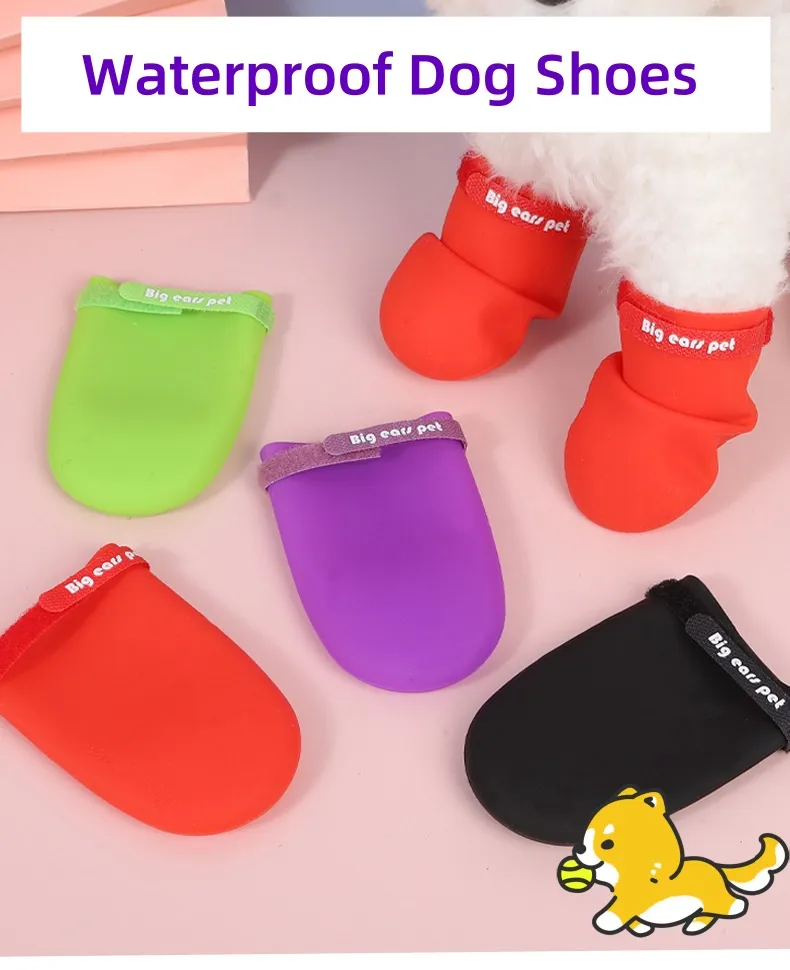 Waterproof Silicone Pet Footwear
