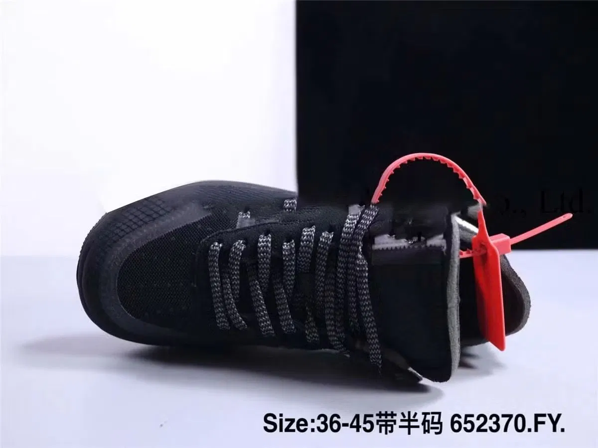 Affordable Wholesale Ow Moma Low Black White Joint Brand Putian Footwear