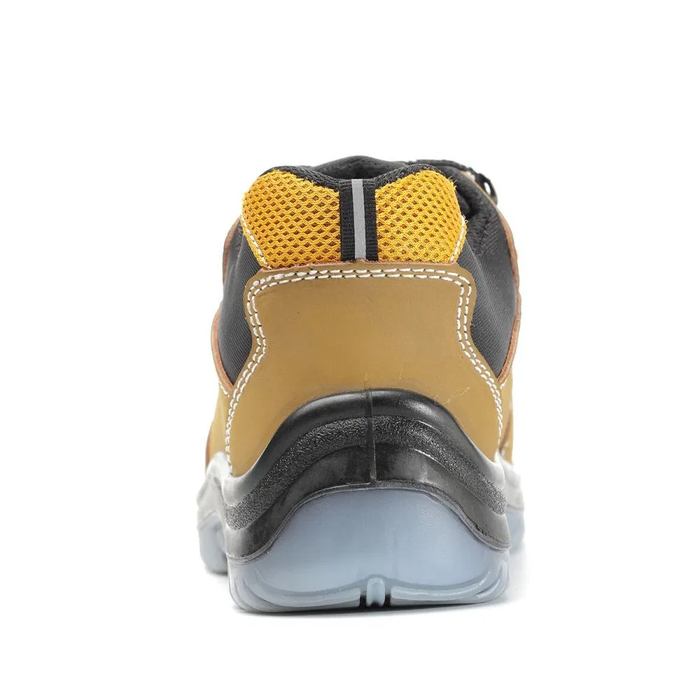 Steel Toe Safety Footwear with Nubuck Waterproof Cow Leather