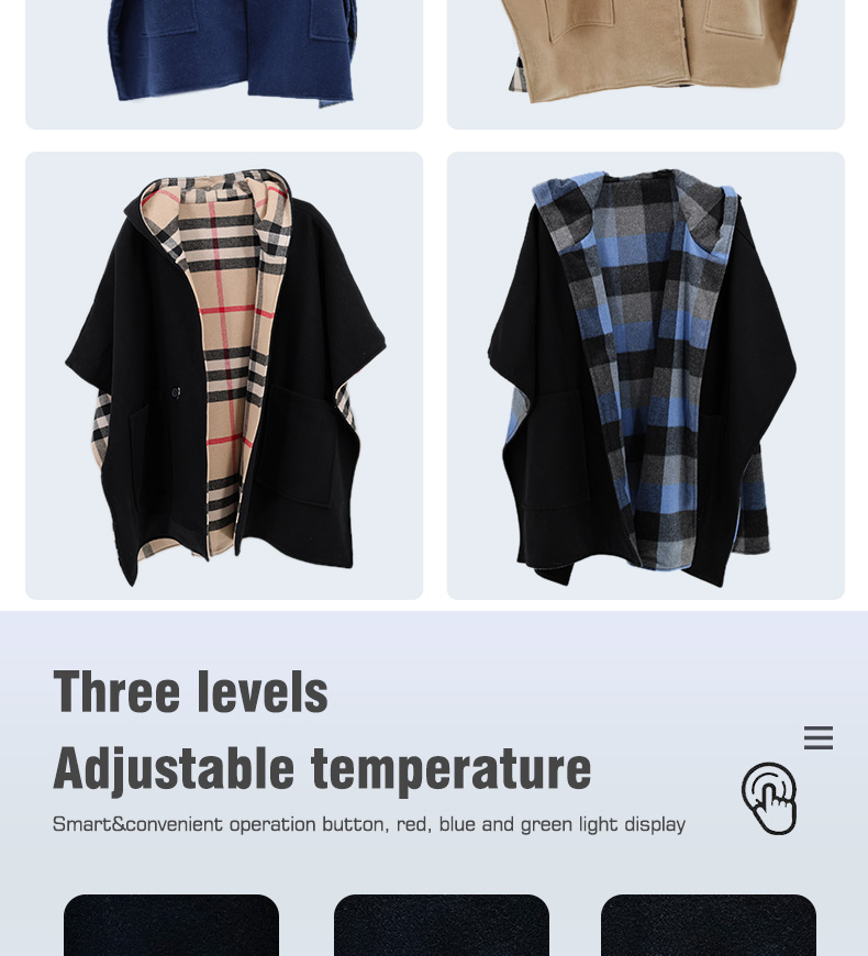Women Casual Heated Coat Regular Winter Parka Electric Thermal Waterproof Outdoor Hooded Outerwear Short USB