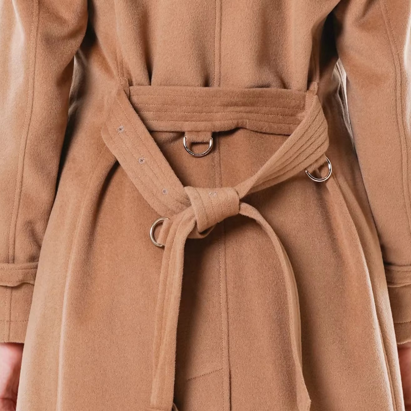 Top Quality Winter Woolen Coat Cloth Women's Wool Coat Style With Original Long Casual Fleece Elegant and Fashionable Ladies