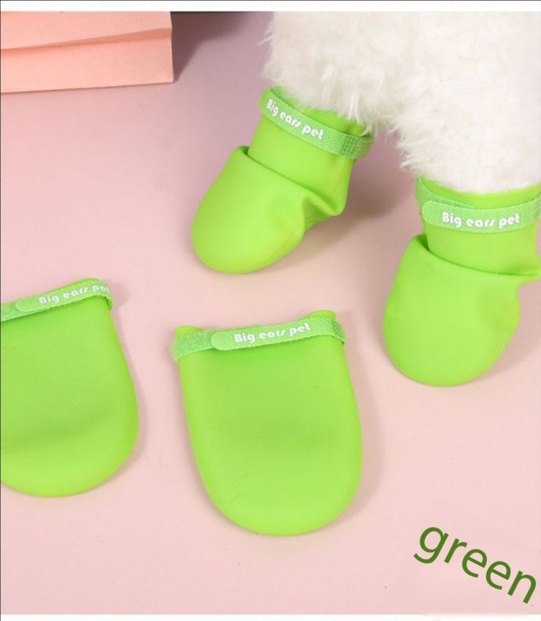 Waterproof Silicone Pet Footwear for Outdoor Dog Walking