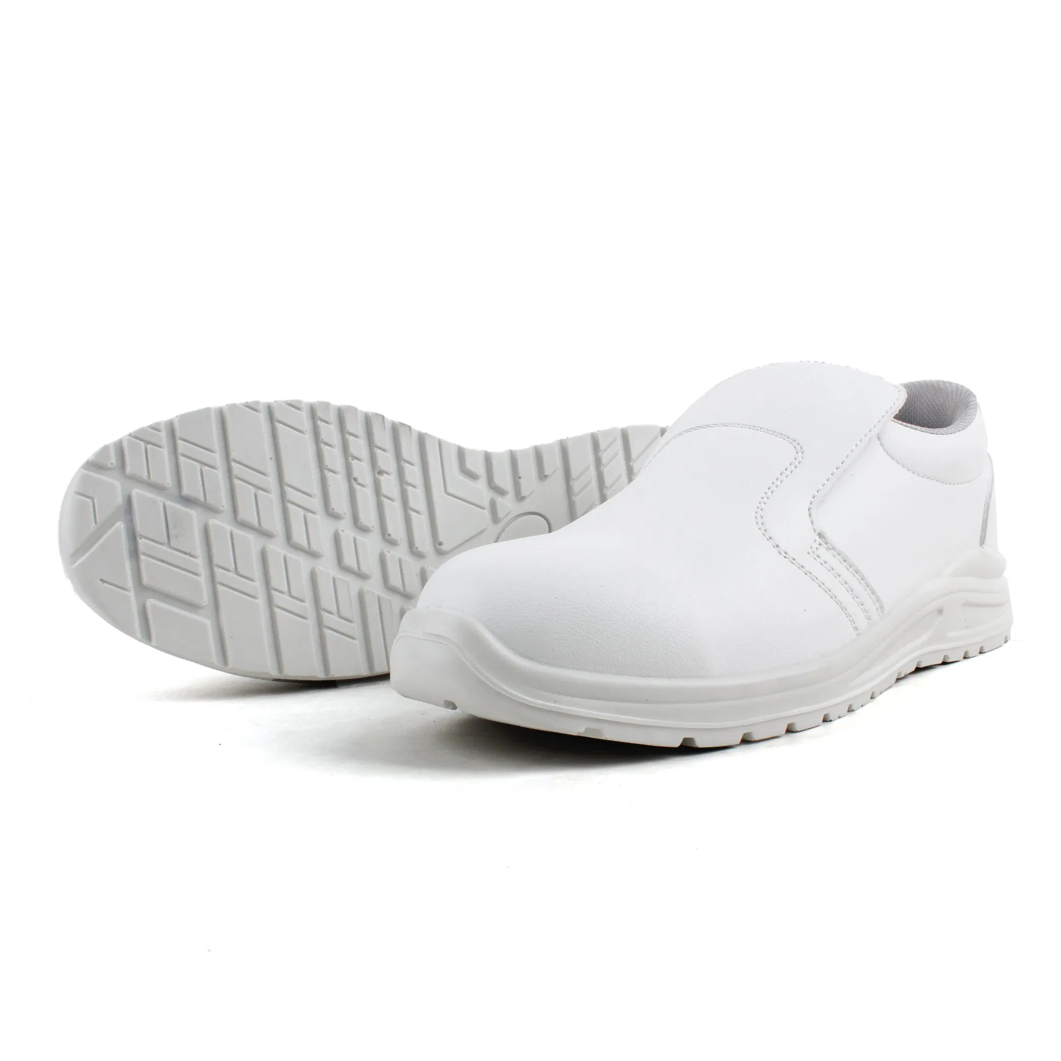 White Microfiber Upper Food Company Nurse S2 Protection Water-Proof Safety Footwear
