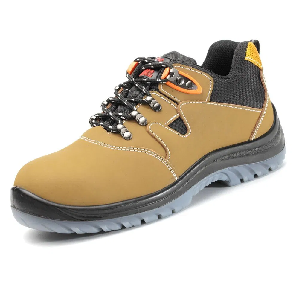 Steel Toe Safety Footwear with Nubuck Waterproof Cow Leather