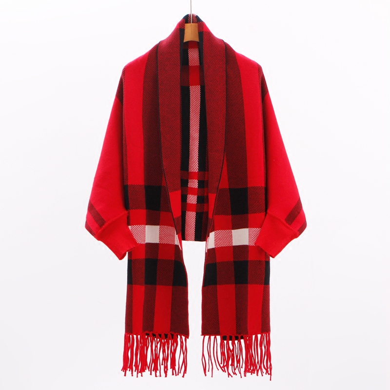 Winter Season Fashionable Women Pashmina Poncho Wholesale Lady Striped Winter Shawl