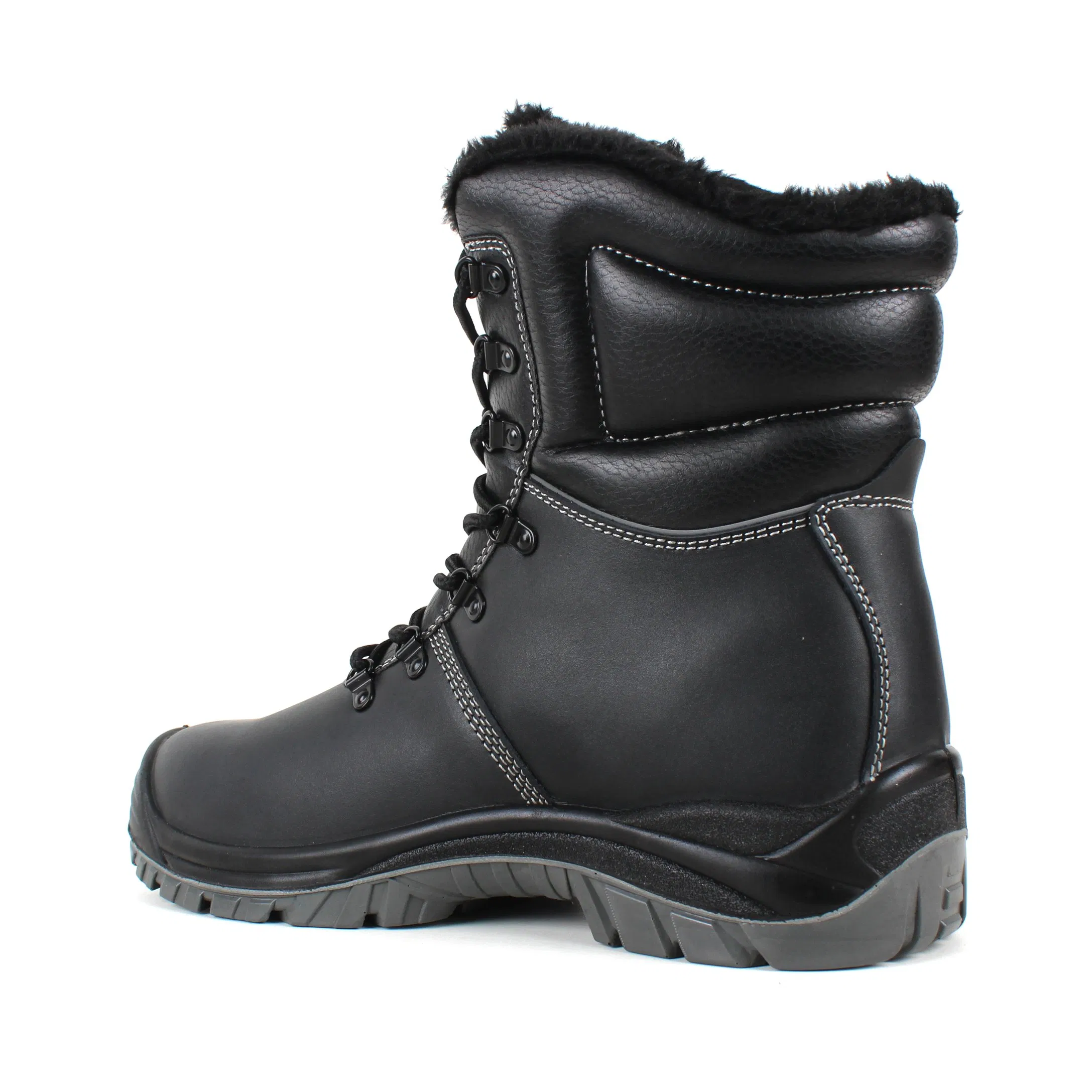 Winter High Quality Leather Upper S3 Protection Water-Proof Safety Footwear