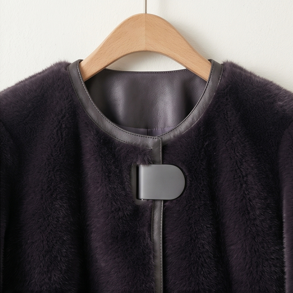 Elegant Open Front Faux Fur Jacket, Women's Short Polyester Shearling Coat for Daily &amp; Casual Wear
