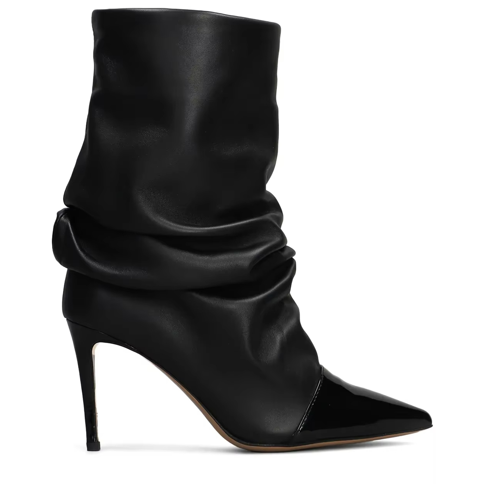 High Quality Casual Western Women's Pointy High Heeled Ankle Boots Recent Winter Suede Ankle Boots for Women