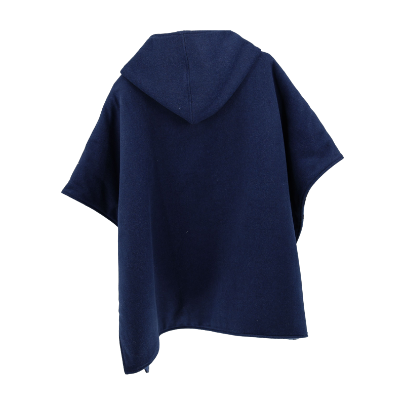 Women's Rechargeable Wool Coat with 10000mAh Power Bank 3 Heat Settings 4H Auto Shut Off Belt Closure Cashmere Filling Material