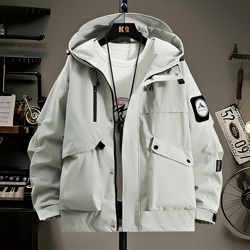 Women's Versatile Multi-pocket Soft Shell Jacket Windproof Jacket Waterproof Work Jacket Outdoor Hiking Windproof Jacket