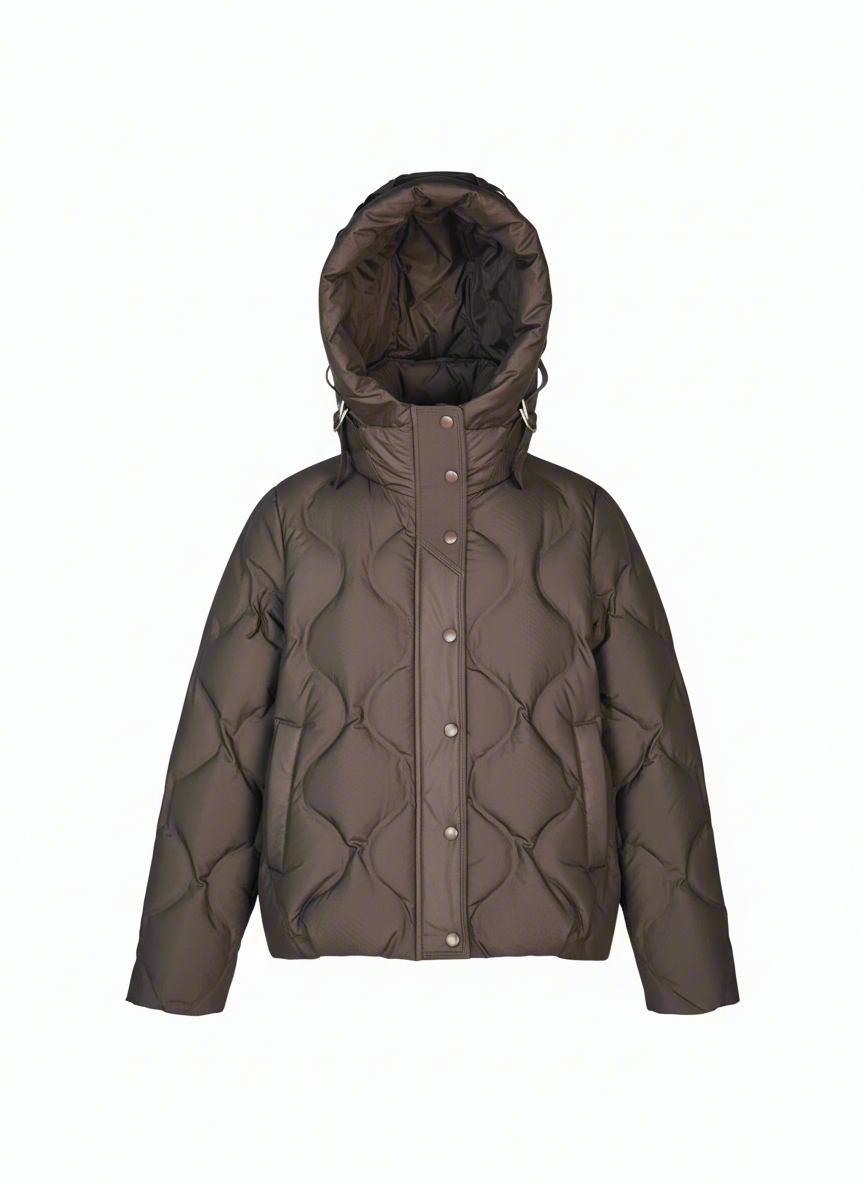 Down Jacket Detail Front View