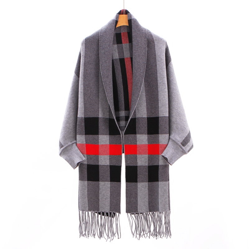 Winter Season Fashionable Women Pashmina Poncho Wholesale Lady Striped Winter Shawl