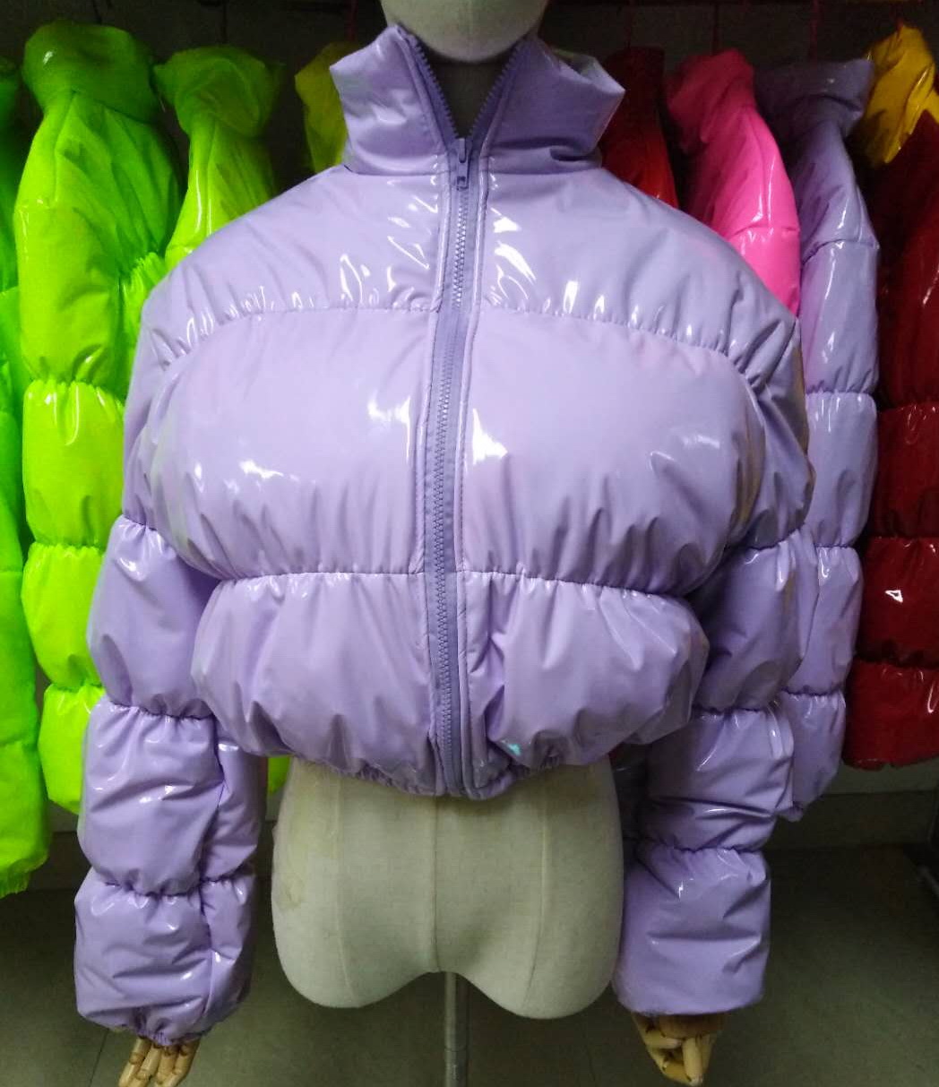 Short down parka jacket
