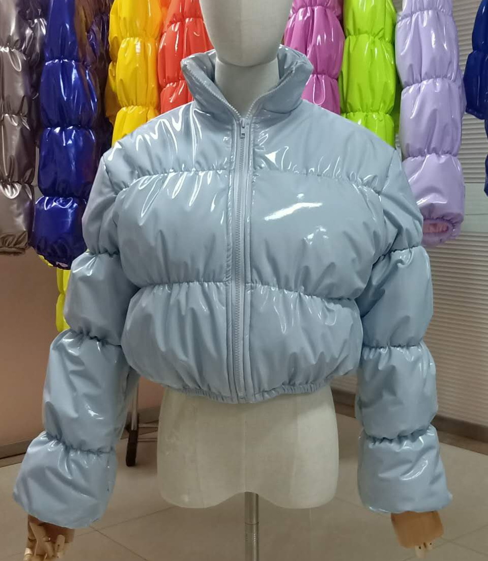Short down parka jacket
