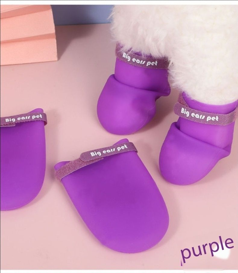 Waterproof Silicone Pet Footwear for Outdoor Dog Walking