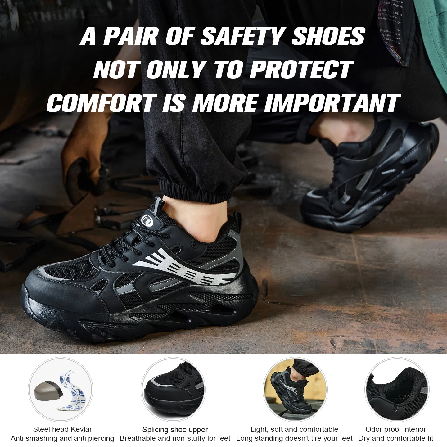 Safety Shoes Detail