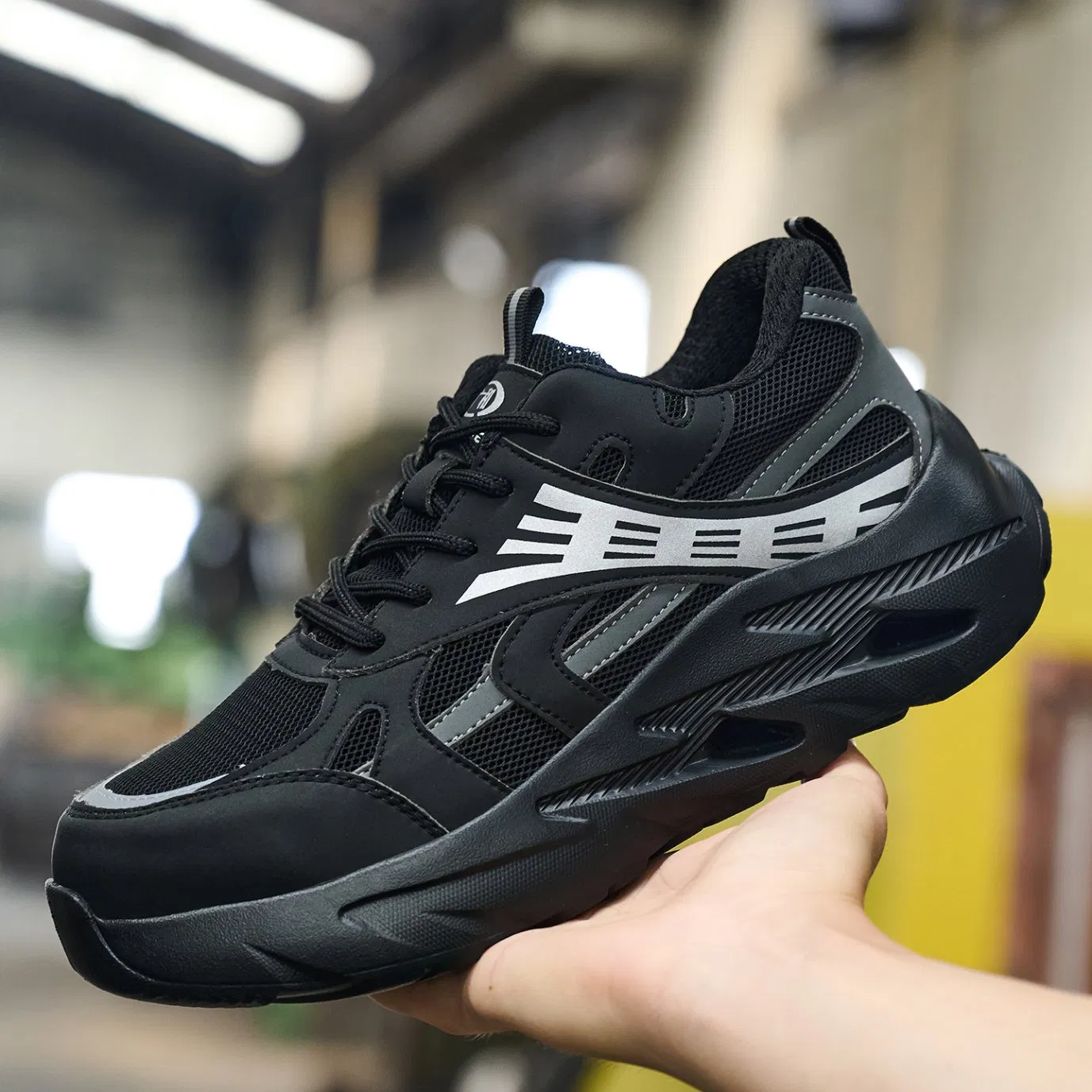 Jy906safety Toe Rubber Boots Reliable Hikin Durable Breathable Safety Footwear
