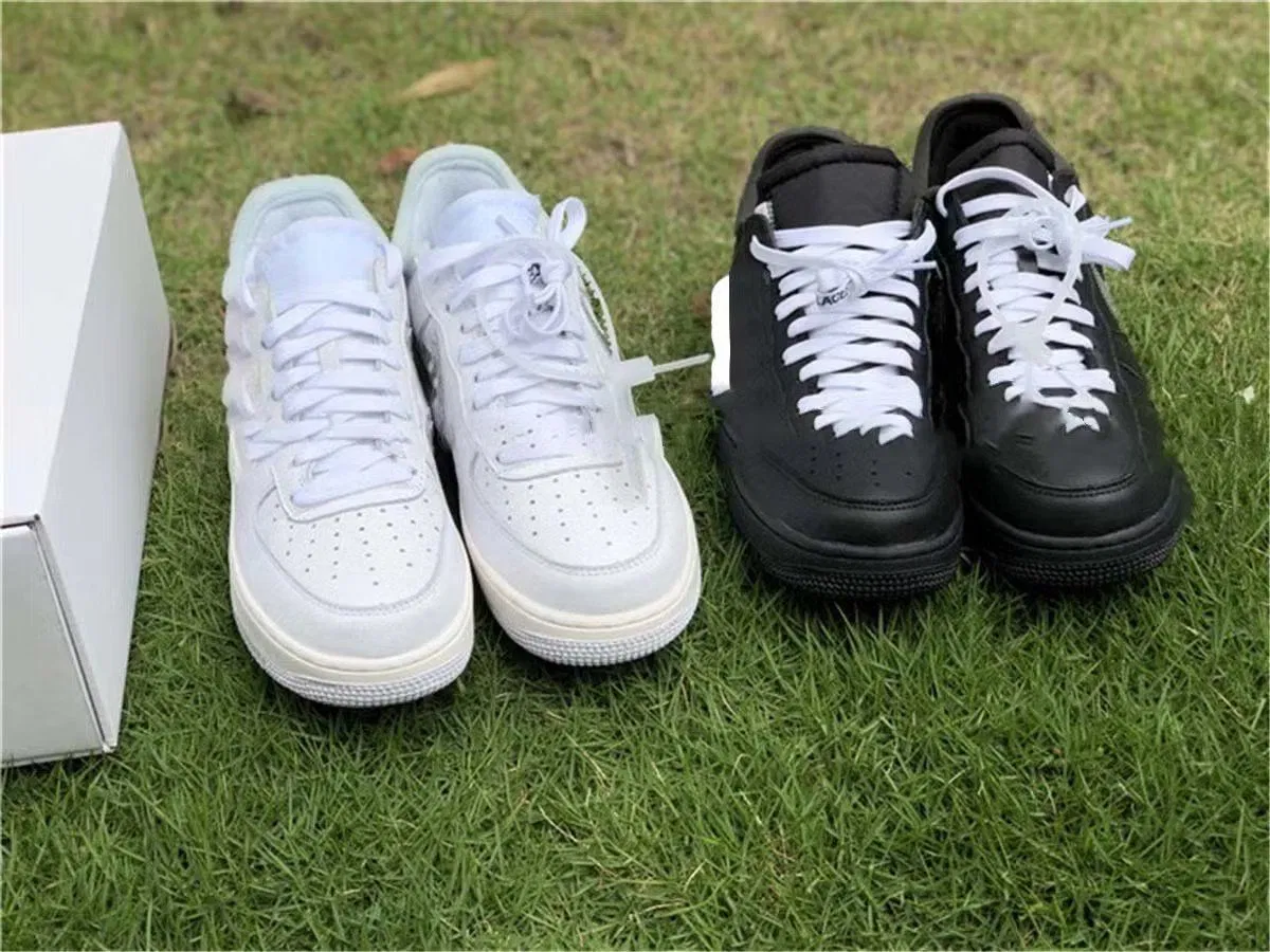 Affordable Wholesale Ow Moma Low Black White Joint Brand Putian Footwear