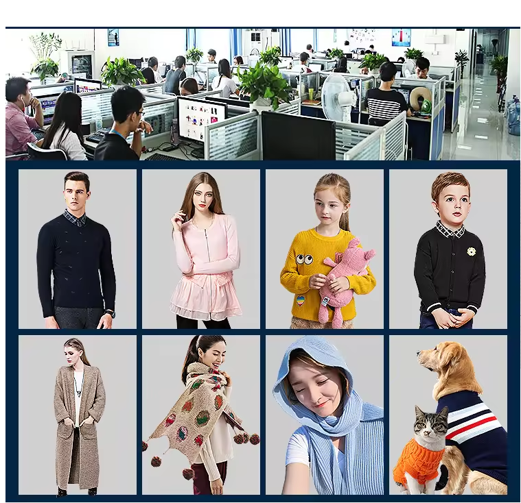 Fashion Stripe Wool Sweater Fit Guide 3