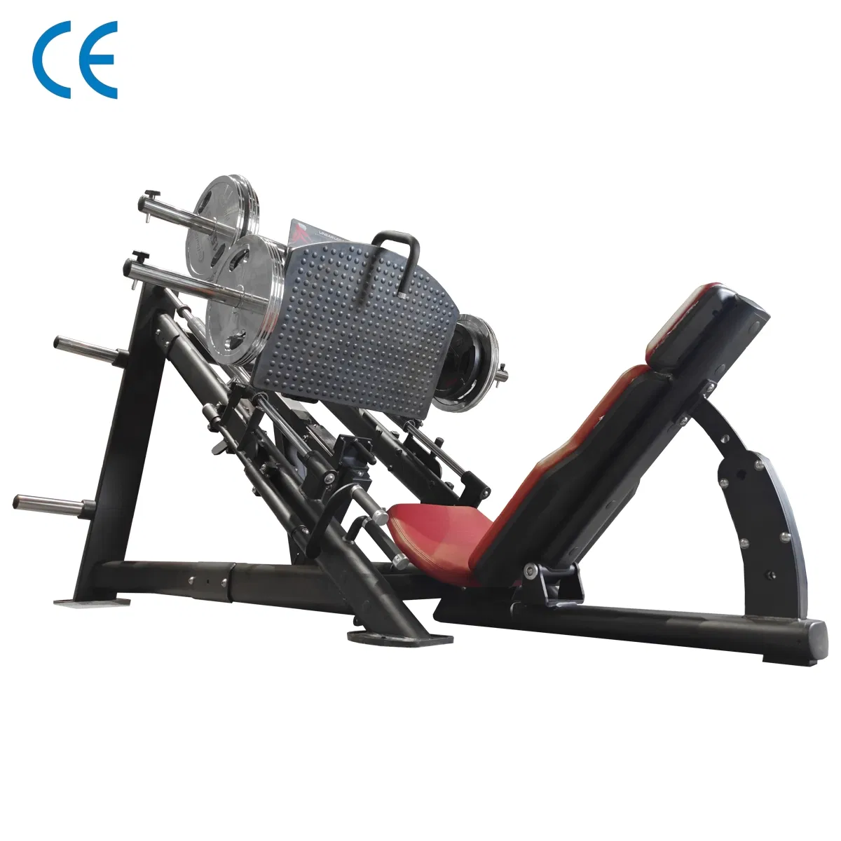 Commercial Home Gym Fitness Equipment Exercise Strength Training Plate Loaded Super 45 Degree Leg Press Dual System Machine