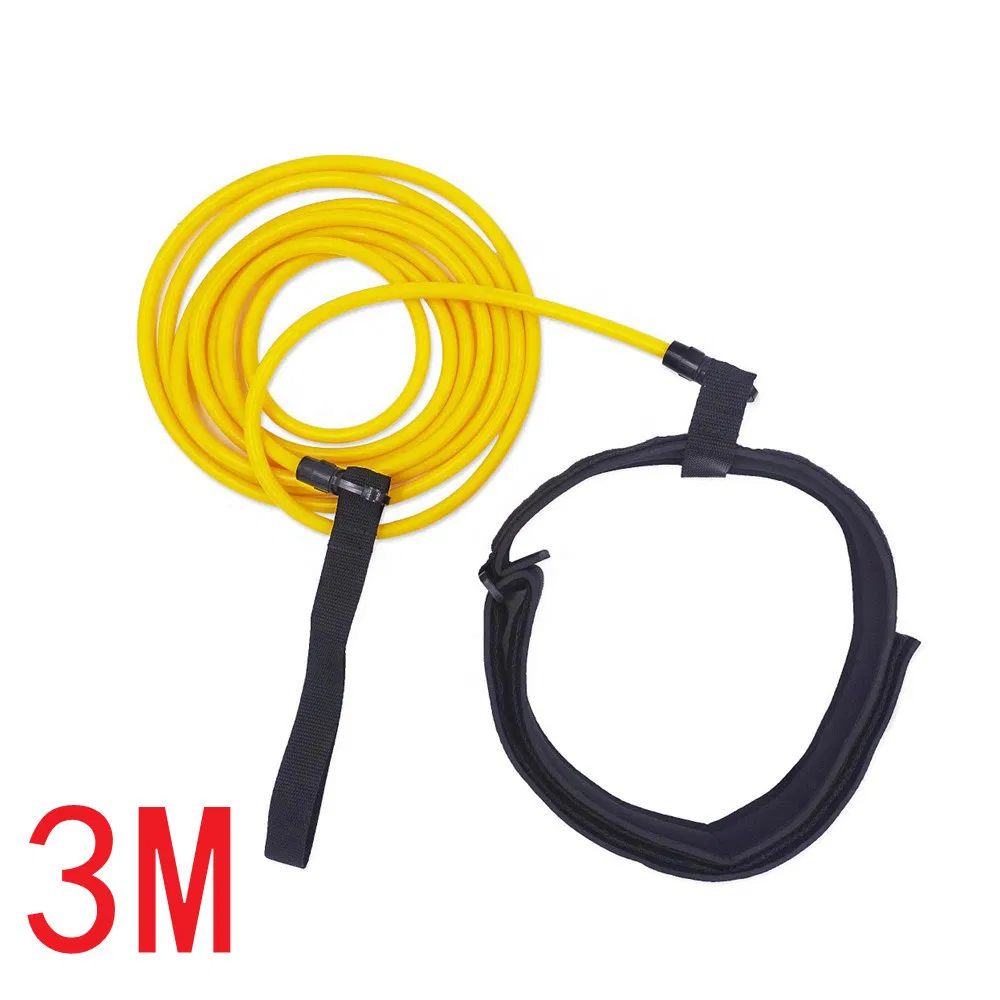 Swimming Resistance Strength Training Equipment Bungee Cord Belt Elastic Rope Swimming Training Belt Set Swimming Equipment Rehabilitation Training Equipment